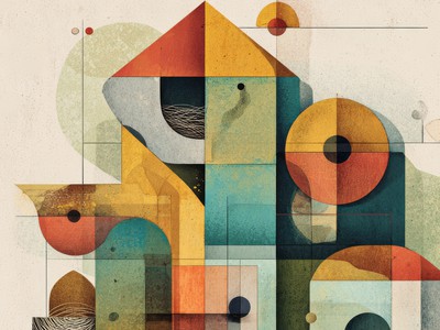 Housing nest illustration