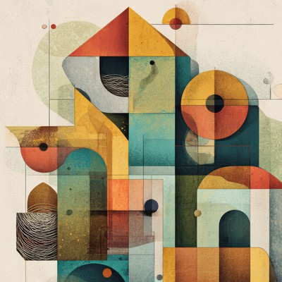 Housing nest illustration